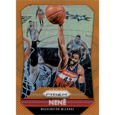 2015-16 Panini Prizm Prizms Orange #33 Nene