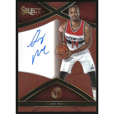 2015-16 Select Signatures Prizms Copper #30 Gary Neal