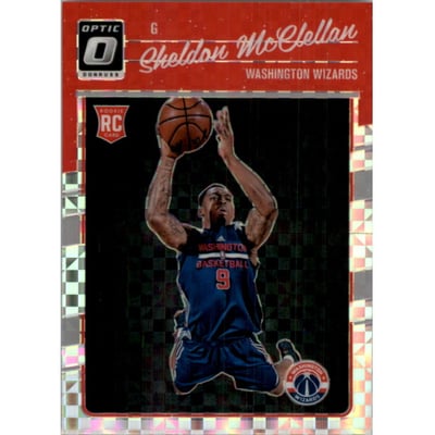 2016-17 Donruss Optic Checkerboard #199 Sheldon McClellan