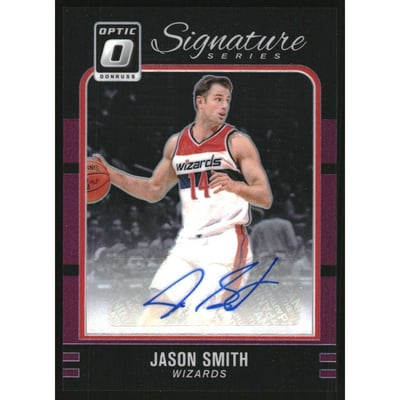 2016-17 Donruss Optic Signature Series Purple #26 Jason Smith