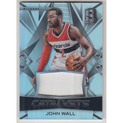 2016-17 Panini Spectra Catalysts Materials #39 John Wall