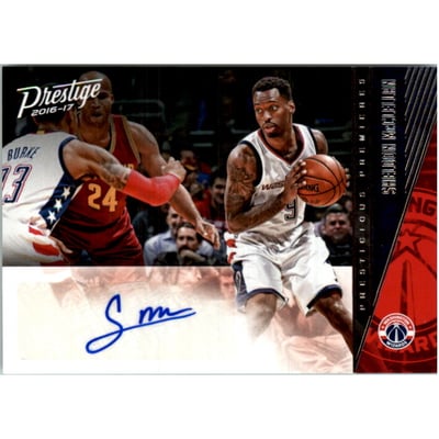 2016-17 Prestige Prestigious Premieres Signatures #46 Sheldon McClellan