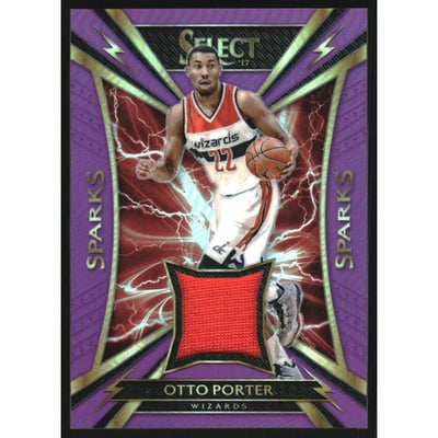 2016-17 Select Sparks Memorabilia Prizms Purple #13 Otto Porter