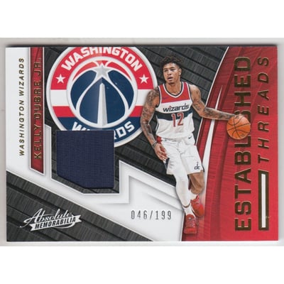 2017-18 Absolute Memorabilia Established Threads #15 Kelly Oubre Jr./199