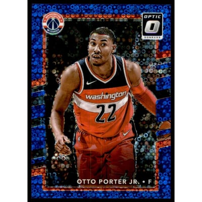 2017-18 Donruss Optic Fast Break Blue #148 Otto Porter Jr.