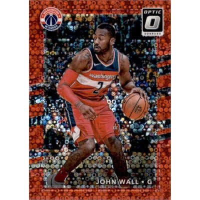 2017-18 Donruss Optic Fast Break Red #147 John Wall