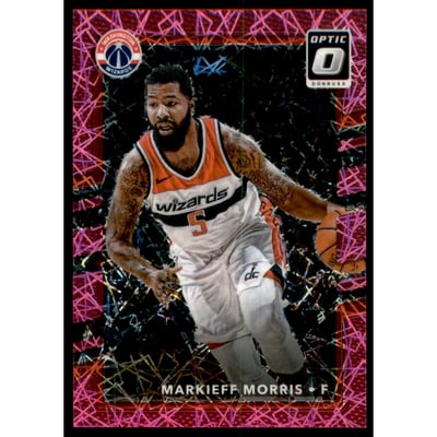 2017-18 Donruss Optic Pink Velocity #146 Markieff Morris