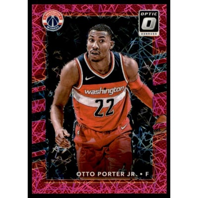 2017-18 Donruss Optic Pink Velocity #148 Otto Porter Jr.