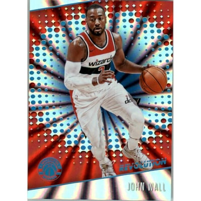 2017-18 Panini Revolution Sunburst #65 John Wall