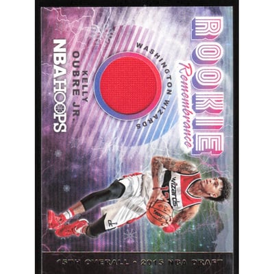 2018-19 Hoops Rookie Remembrance Relics Winter #10 Kelly Oubre Jr.