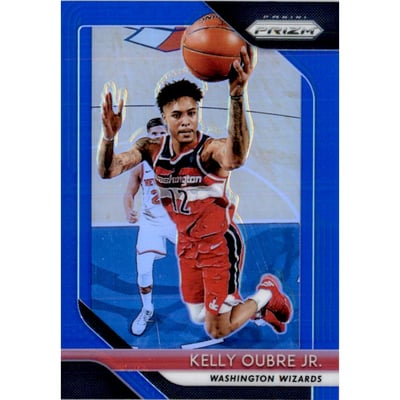 2018-19 Panini Prizm Prizms Blue #263 Kelly Oubre Jr.