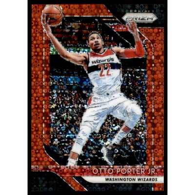 2018-19 Panini Prizm Prizms Fast Break Red #253 Otto Porter Jr.
