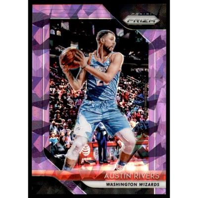 2018-19 Panini Prizm Prizms Purple Ice #243 Austin Rivers