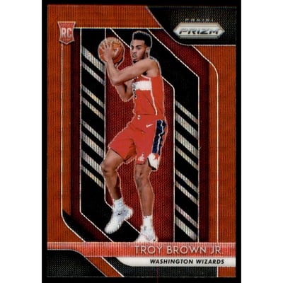 2018-19 Panini Prizm Prizms Ruby Wave #213 Troy Brown Jr.