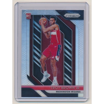 2018-19 Panini Prizm Prizms Silver #213 Troy Brown Jr.