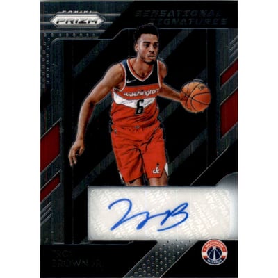 2018-19 Panini Prizm Sensational Signatures #75 Troy Brown Jr.