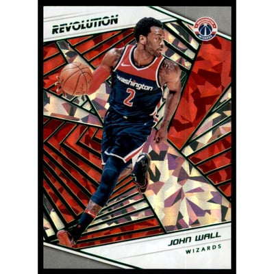 2018-19 Panini Revolution Chinese New Year Emerald #69 John Wall