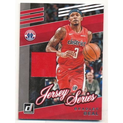 2019-20 Donruss Jersey Series #11 Bradley Beal
