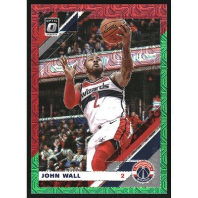 2019-20 Donruss Optic Choice Red and Green #99 John Wall