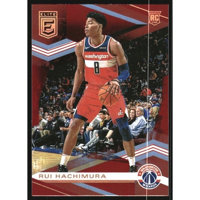 2019-20 Elite Red #140 Rui Hachimura