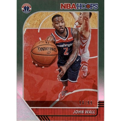2019-20 Hoops Green #191 John Wall