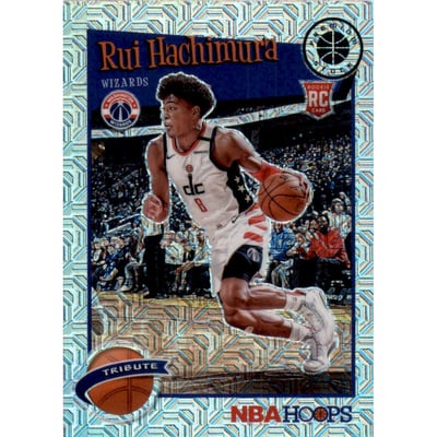 2019-20 Hoops Premium Stock Prizms Silver Mojo #300 Rui Hachimura