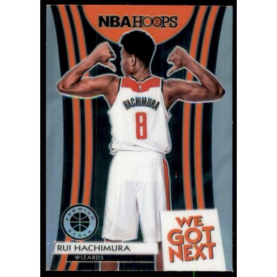2019-20 Hoops Premium Stock We Got Next Holo #23 Rui Hachimura