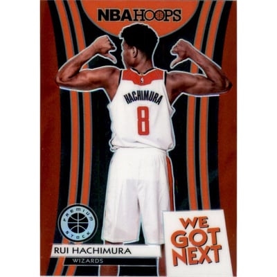 2019-20 Hoops Premium Stock We Got Next Red #23 Rui Hachimura