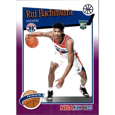 2019-20 Hoops Purple #300 Rui Hachimura