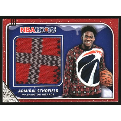 2019-20 Hoops Rookie Sweaters #40 Admiral Schofield