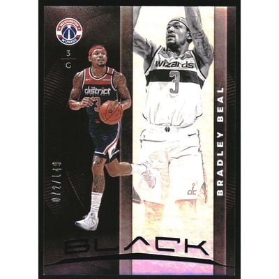 2019-20 Panini Black #64 Bradley Beal