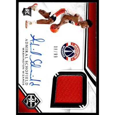 2019-20 Panini Chronicles Limited Rookie Jersey Autographs #40 Admiral Schofield/99