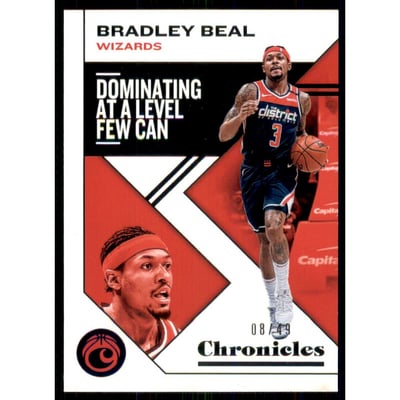 2019-20 Panini Chronicles Purple #30 Bradley Beal