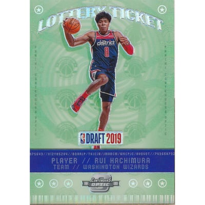 2019-20 Panini Contenders Optic Lottery Ticket #9 Rui Hachimura
