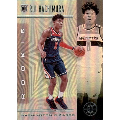 2019-20 Panini Illusions Trophy Collection Emerald #183 Rui Hachimura
