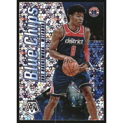2019-20 Panini Mosaic Blue Chips Fast Break Silver #9 Rui Hachimura
