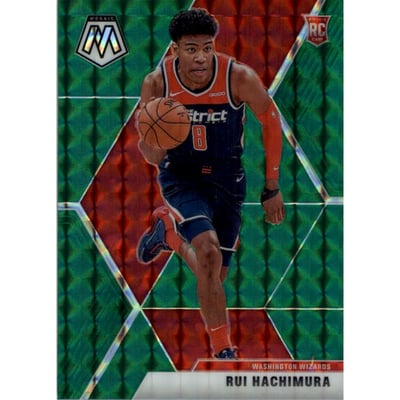 2019-20 Panini Mosaic Mosaic Green #231 Rui Hachimura