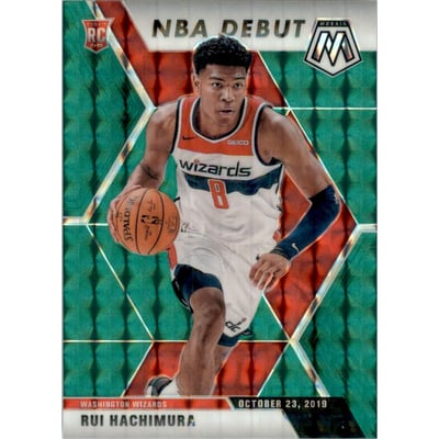 2019-20 Panini Mosaic Mosaic Green #275 Rui Hachimura