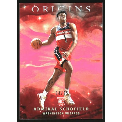2019-20 Panini Origins Pink #75 Admiral Schofield