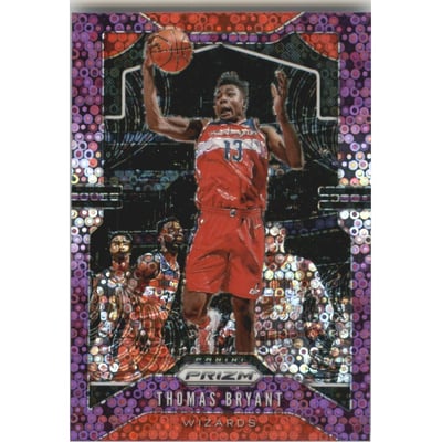 2019-20 Panini Prizm Prizms Fast Break Purple #195 Thomas Bryant