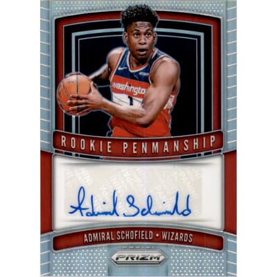 2019-20 Panini Prizm Rookie Penmanship #2 Admiral Schofield