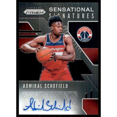 2019-20 Panini Prizm Sensational Signatures #90 Admiral Schofield