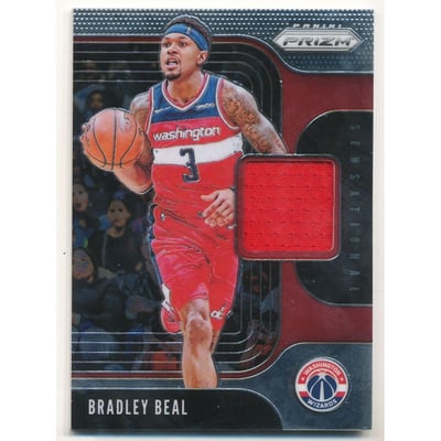 2019-20 Panini Prizm Sensational Swatches #50 Bradley Beal