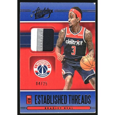 2020-21 Absolute Memorabilia Established Threads Level 2 #30 Bradley Beal