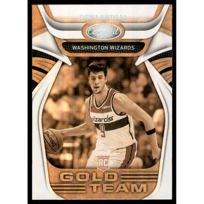 2020-21 Certified Gold Team Rookies #9 Deni Avdija