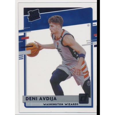 2020-21 Clearly Donruss Purple #89 Deni Avdija RR