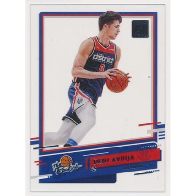 2020-21 Clearly Donruss The Rookies #9 Deni Avdija