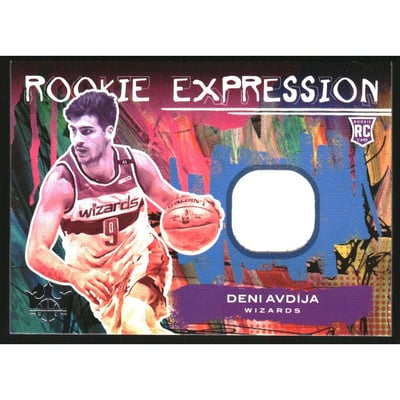 2020-21 Court Kings Rookie Expression Memorabilia #32 Deni Avdija