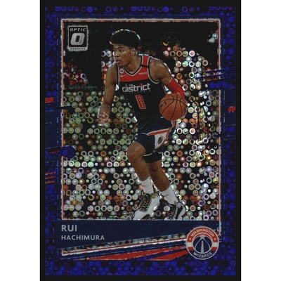 2020-21 Donruss Optic Fast Break Purple #67 Rui Hachimura