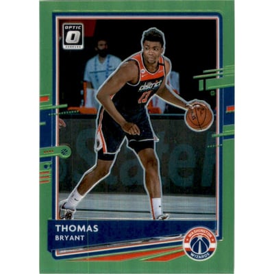 2020-21 Donruss Optic Lime Green #15 Thomas Bryant